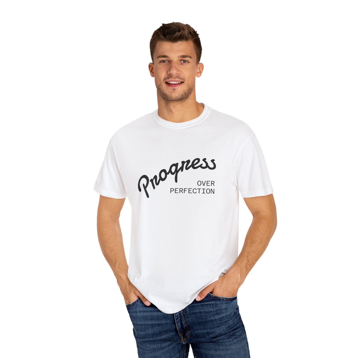 Progress Over Perfection T-Shirt | Motivational Tee